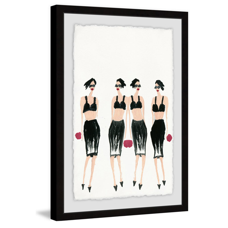 Night Out - Single Picture Frame Painting, 61 cm H x 41 cm W