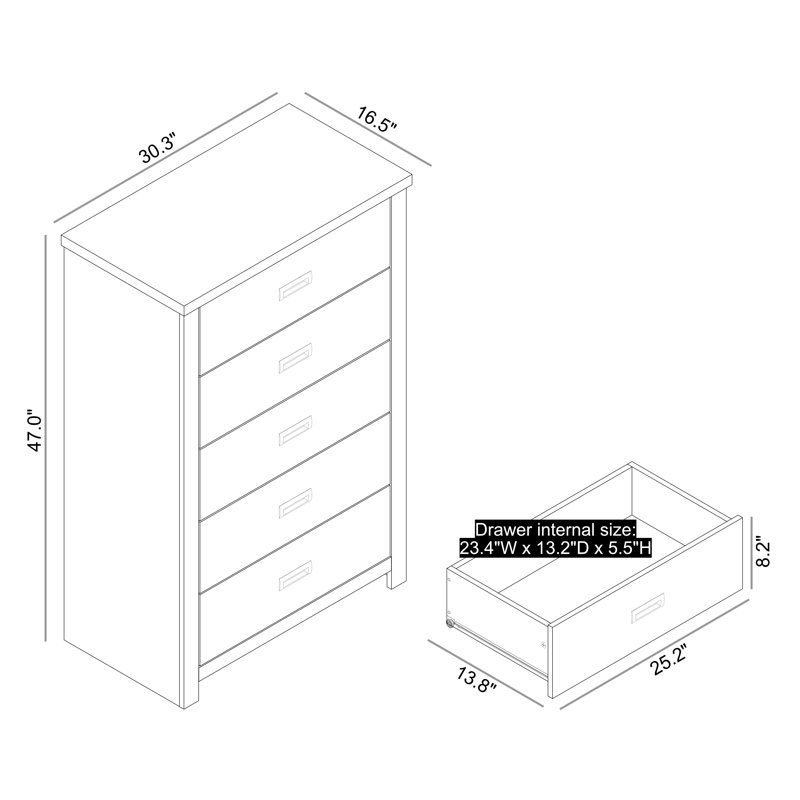 Piece Bedroom Set, Dusty Gray Oak