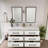 Victoria 58.9 " W Freestanding Standard Free Standing 2 Double Vanity Bathroom Vanity With Acrylic Top-98195205