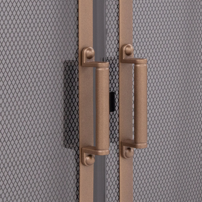 Portes pliantes en acier Northstate, H 31 po x l 37,5 po x P 0,95 po