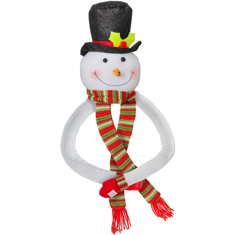 Home Accents Holiday 18 in. Snowman Tree Topper TXF1794 - The Home