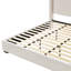 Lit rembourré Hampton avec tête de lit de 62 pouces de haut, format Queen-560990990