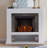 Lirrington Stainless Steel Fireplace