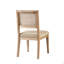 Ensemble de 2 chaises sans accoudoirs