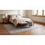 Tapis géométrique transitionnel en laine tissé à plat gris Timeless Celia-1123216153