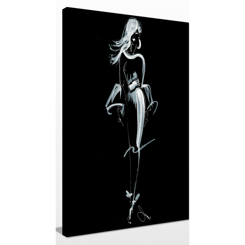 « miranda », reproduction d’impression sur toile, H 40 po x l 24 po x P 1,5 po, Toile tendue