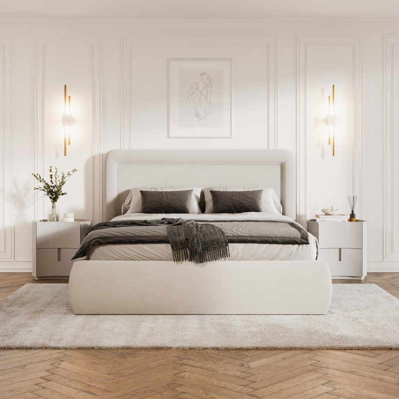 Grand lit tapissier Brody, Grand lit