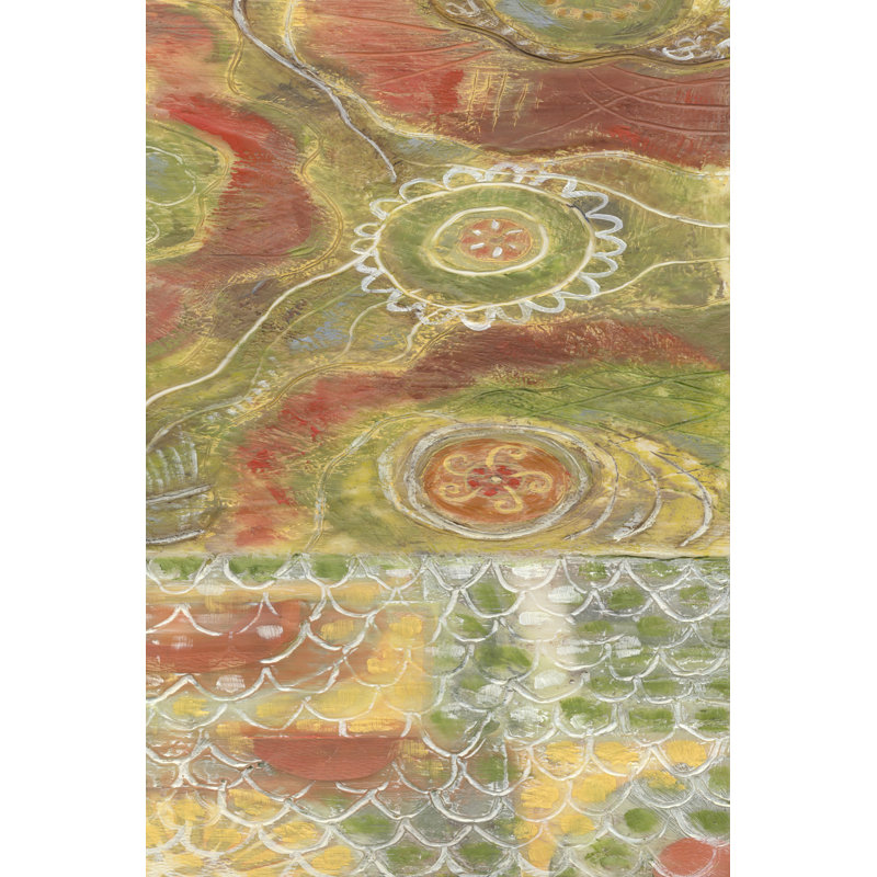 Moroccan Whimsy II by Karen Deans - Wrapped Canvas Painting, 46cm H x 30cm W