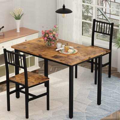 Mareile Rectangular 35.4'' L x 23.6'' W Dining Set