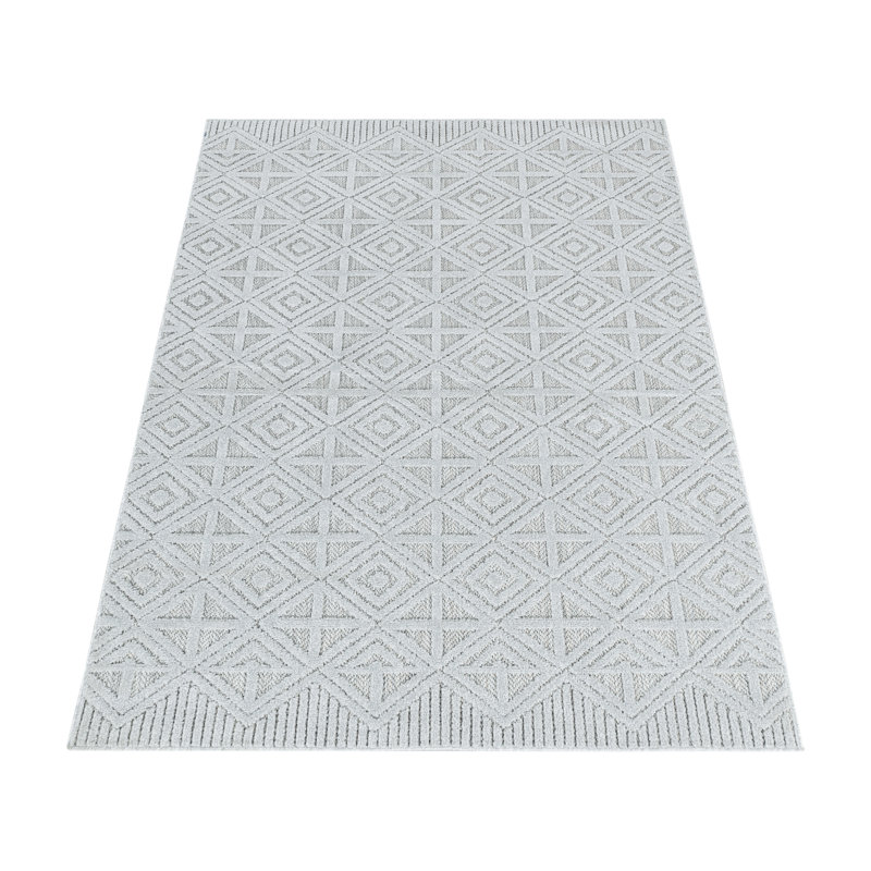 Catina Geometric Indoor / Outdoor Area Rug, Rectangle 240 x 340cm