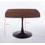 Table de salle à manger carrée noyer-260989897