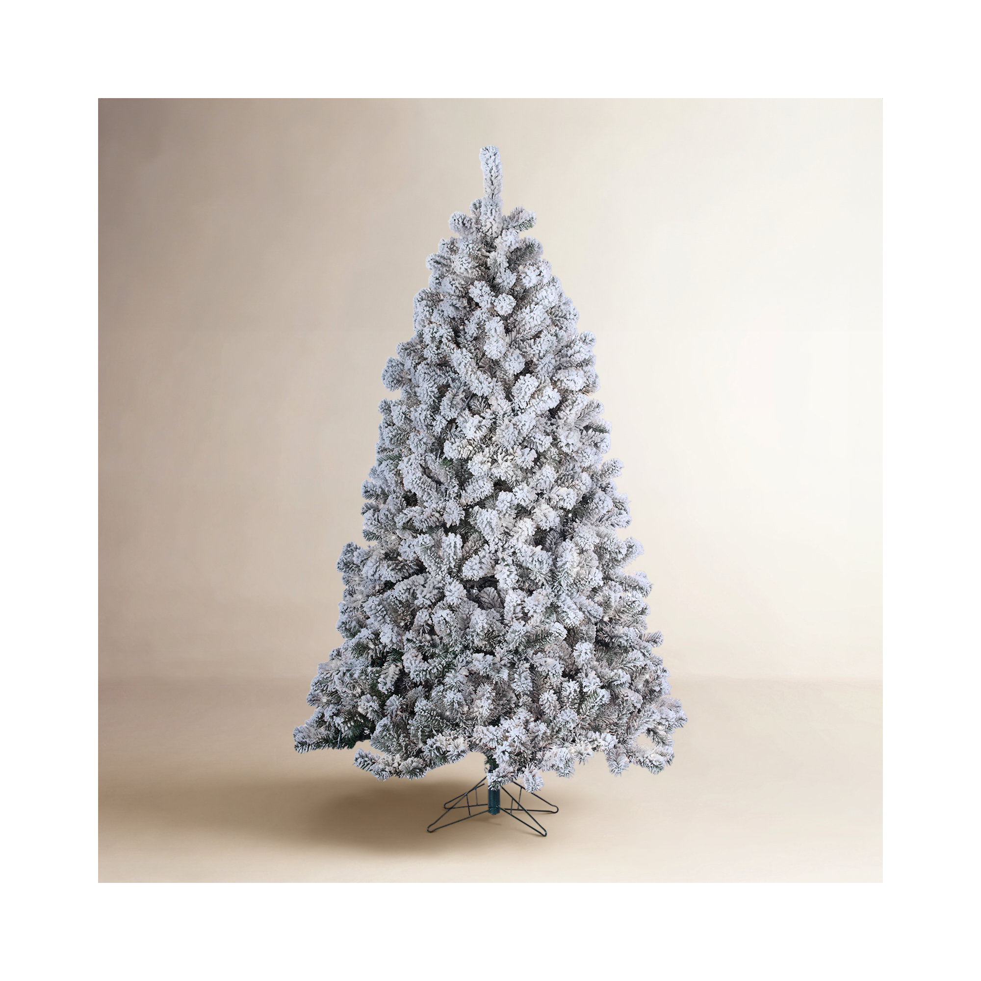 84' Lighted Artificial Pine Christmas Tree