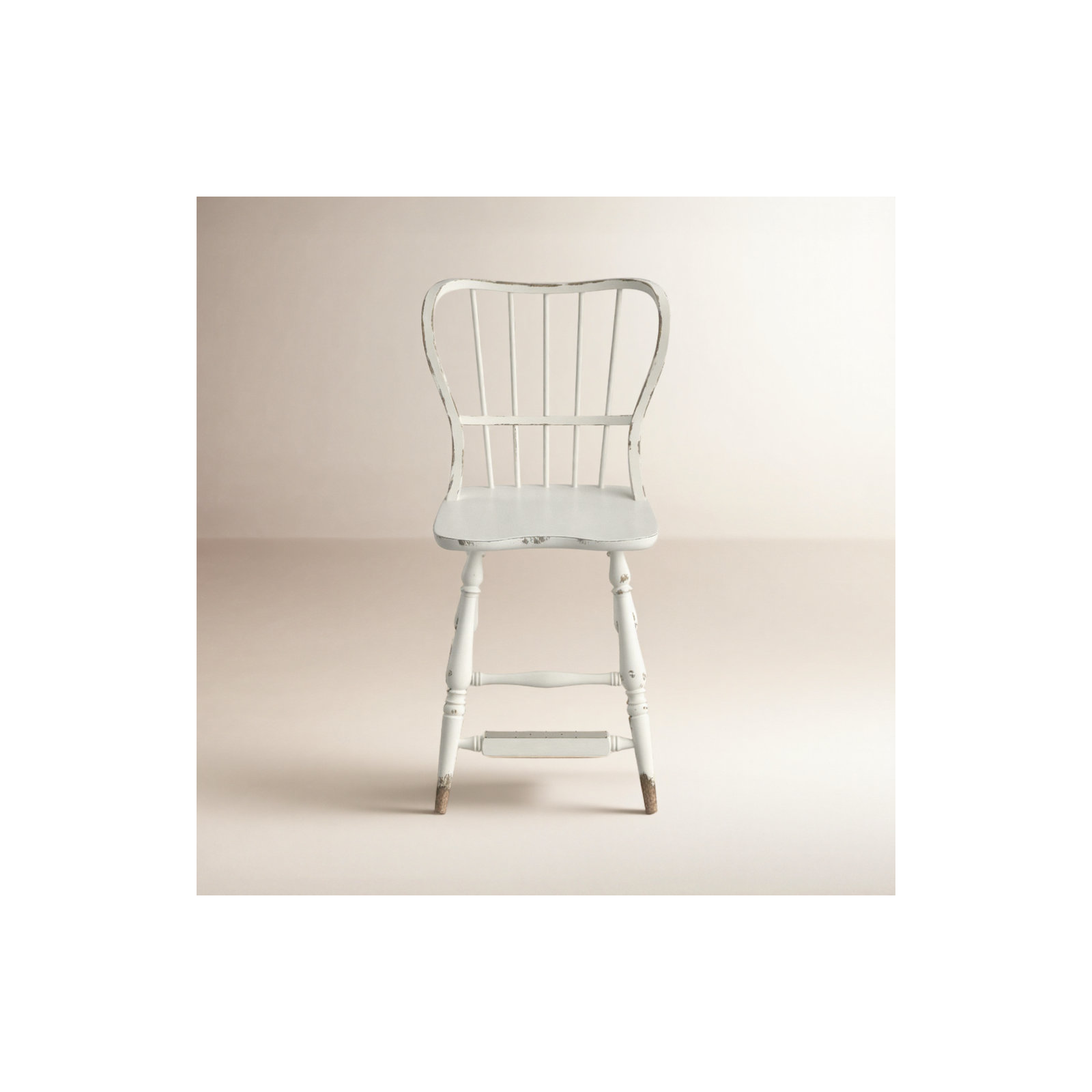 Chamberlain Stool, White, Counter Stool (24" Seat Height)