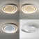 22" Round Flush Mount Light With Remote Control