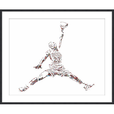 Silhouette Jumpman 1 Print by Jason Brueck