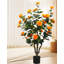 Faux arbre floral réaliste pour décoration de salon