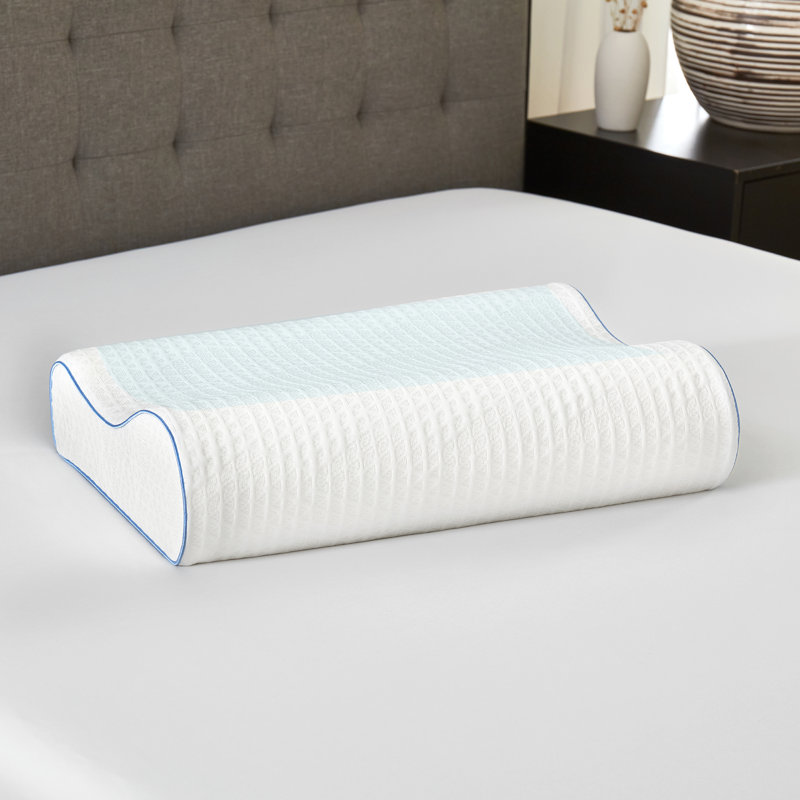 Cooling Gel Overlay Memory Foam Contour Pillow