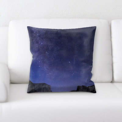 Microsuede Reversible Throw Pillow