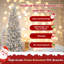 Arbre de Noël illuminé pré-éclairé -2012296112