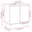 Baidland Bathroom Cabinet