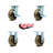 4 Piece Phenolic Caster Set