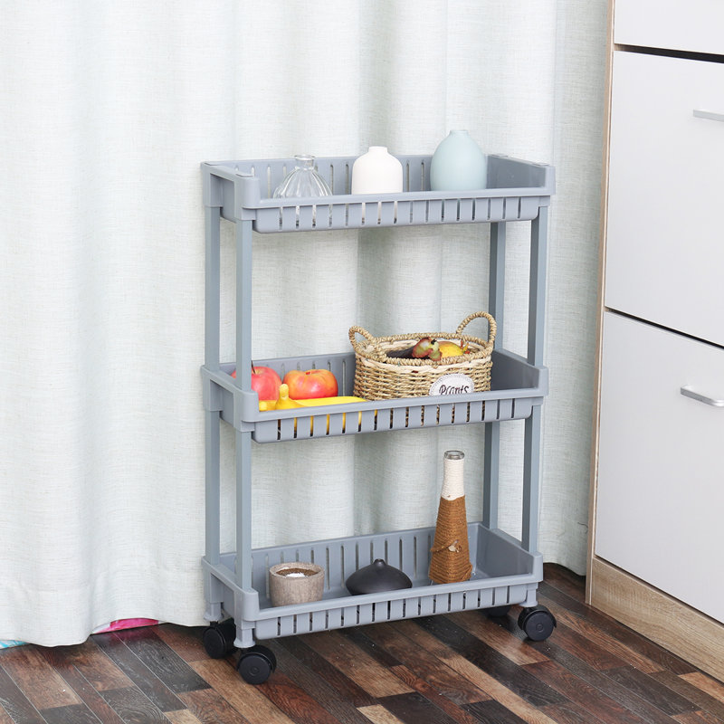 48cm W Shelving Unit with Wheels