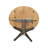 Sturges Extendable Round Unfinished Solid Wood Dining Table-87227710