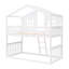 Lit simple superposé au dessus d'un lit simple pour chambre de rêve