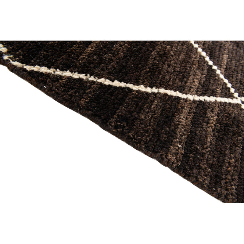 Kalmanovitz Dark Brown Rug