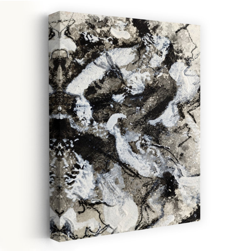 Art contemporain contemporain, H 36 po x l 24 po