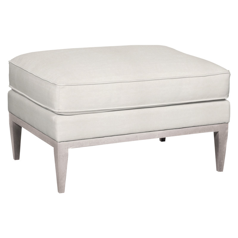 Repose-pieds Camilla, Parchemin Nadia, Gris tourterelle