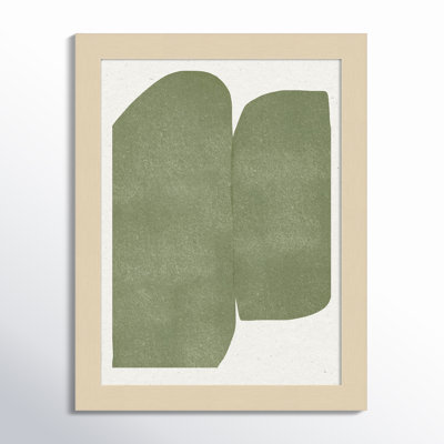 Rooney "Green Paper Cut Modern" Print