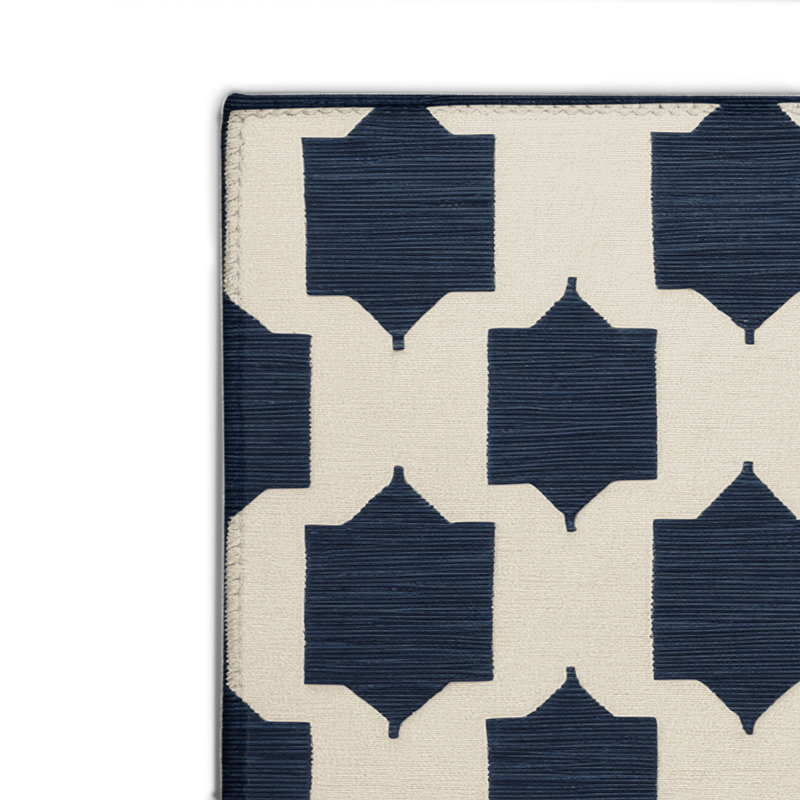 Tapis intérieur et extérieur beige Trellis, Rectangulaire 8 pi x 10 pi