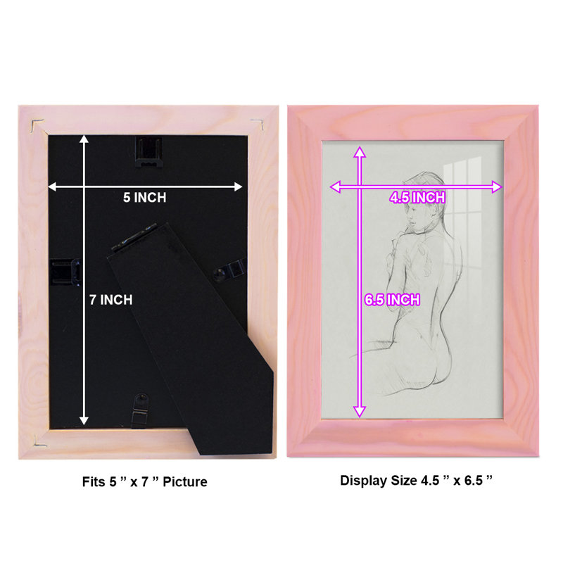 Moretta, dos féminin I, croquis encadré sur papier, H 9 po x l 7 po x P 1 po, Rose