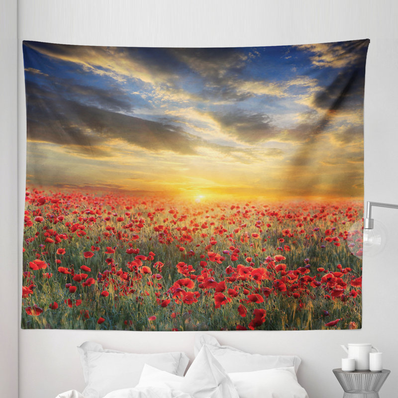 Microfiber Wall Hanging, 264.16cm H x 223.52cm W