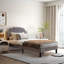 Lit simple avec tête de lit capitonnée réglable, lit plateforme, sommier à ressorts, aucun sommier requis-1819051353-1819051357