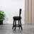 30" Bar Height Slat Back Swivel Stool-1007560712