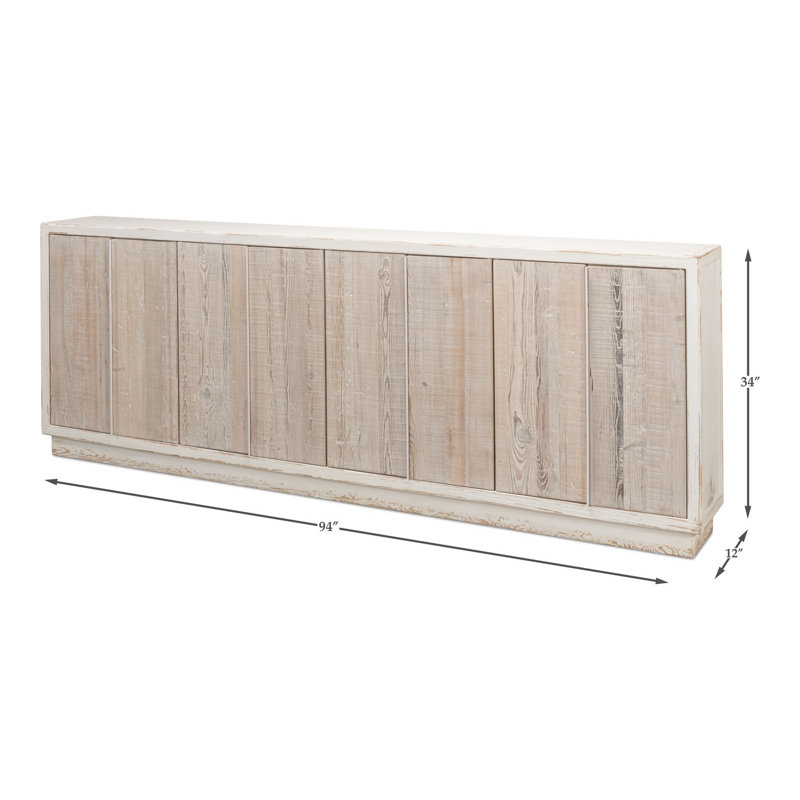 Montandon 94'' W Solid Wood Sideboard