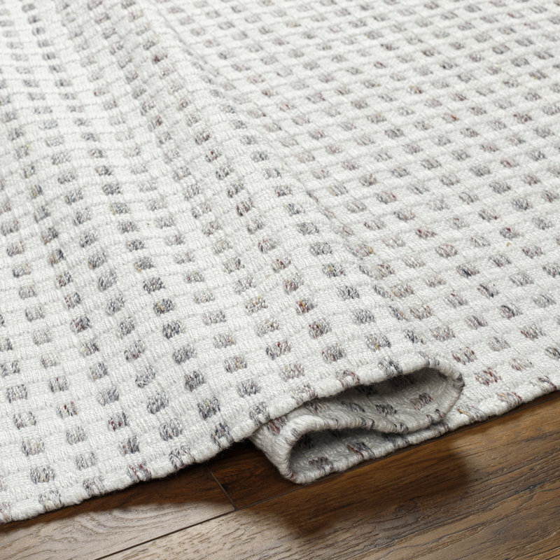 Geometric Area Rug, Rectangle 8' x 10', Gray