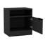 Swarn 114.3cm W Solid Wood Bedside Table-1295074754
