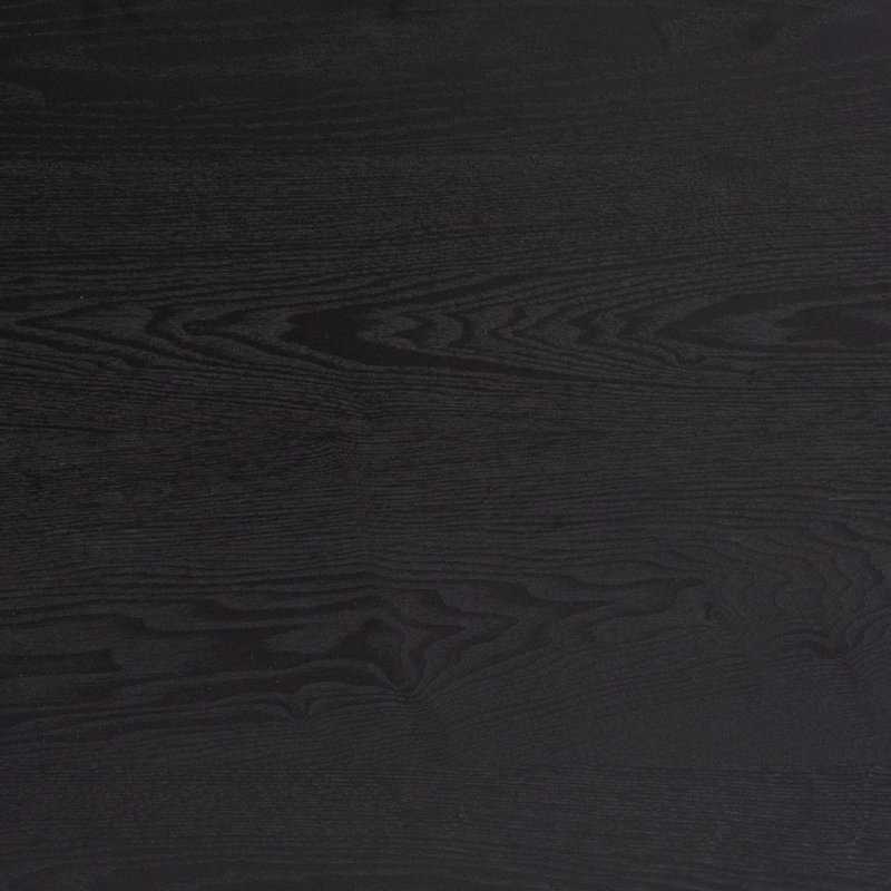 66" Extra Wide Real Wood Veneered Console Table For Entryway, Hallway, Living Room, Home Office, Black