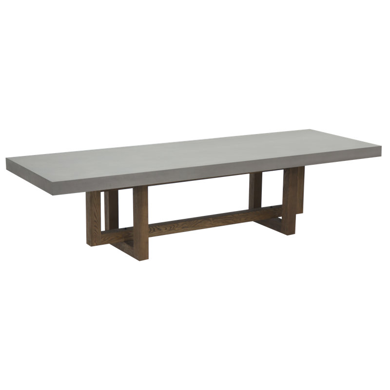 Table de salle à manger Elementi Home, H 29,5 po x L 120 po x l 39,8 po