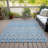 Juli Flatweave Washable Moroccan Indoor / Outdoor Rug-1465080325