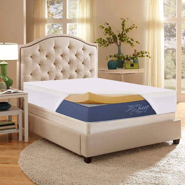 MOLECULE Triple Zone PRO 3'' Memory Foam Mattress Topper & Reviews