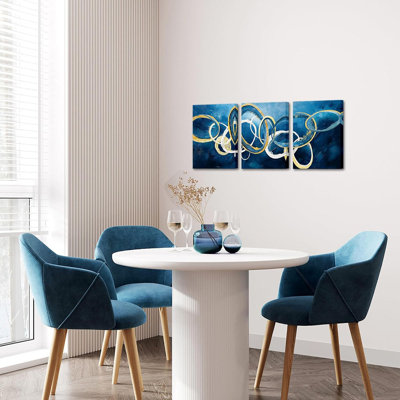 3 Piece Wrapped Canvas Print