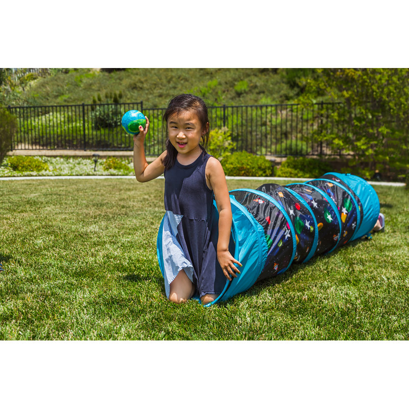Pacific Play Tents 19'' W x 72'' D Indoor / Outdoor Polyester Play Tunnel