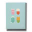 «Summer Bathing Suits Blue» par Ann Kelle Designs, art mural sur toile-64709689