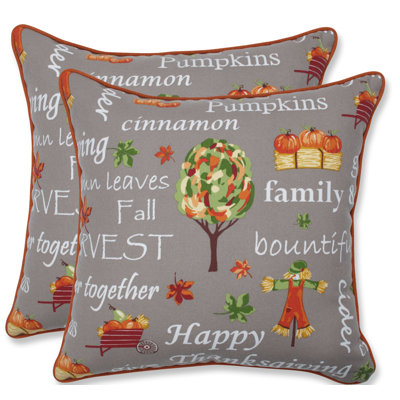  Coussin décoratif intérieur / extérieur Autumn Harvest Haystack