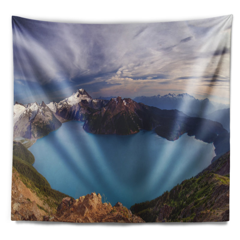 Polyester Tapestry, 50" H x 60" W
