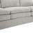  Cozy Oversized Upholstered Loveseat Cloud Sofa with Plush Double Cushion for Living Room, Light Grey